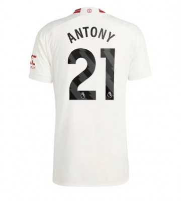 Manchester United Antony #21 Koszulka Trzecich 2023-24 Krótki Rękaw